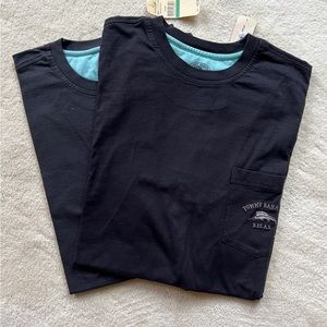2 Tommy Bahama black T shirts NWT - mens size L